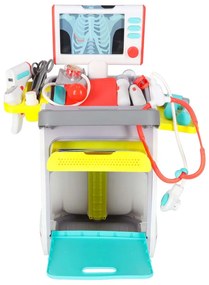 KIK Lekárska stanica lekárska súprava malý lekár 34 položiek
