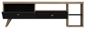 TV stolík/skrinka Paria (čierna). Vlastná spoľahlivá doprava až k Vám domov. 1067149