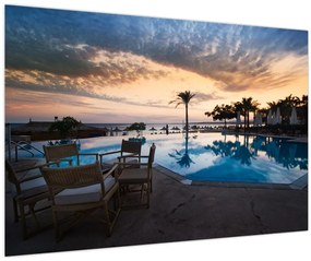 Obraz - Resort pri mori (90x60 cm)