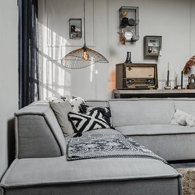 Dizajnové závesné svietidlo mosadz 64 cm - Pia