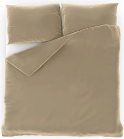 Kvalitex Saténové obliečky LUXURY COLLECTION 140x220 + 70x90 cm - béžová - predĺžené
