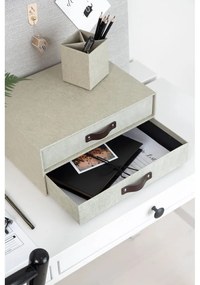 Béžový zásuvkový box s 2 zásuvkami Bigso Box of Sweden Birger