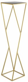 Stojan na kvety LOFT I zlatý 100 cm