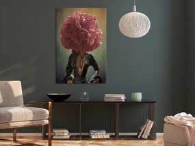 Artgeist Obraz - Flowery Thoughts (1 Part) Vertical Veľkosť: 20x30, Verzia: Na talianskom plátne