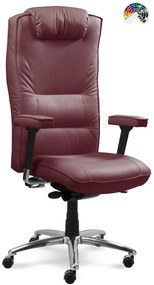 MAYER Kancelárska stolička ERGO LINE 2488 čalúnenie PURE LEATHER pravá koža