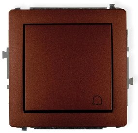 Vypínač zvonenie hnedý D DWP-4