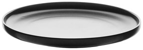 Dezertný tanier Coupe čierny 20 cm – Flow - 491073