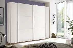 Šatníková skriňa Maturs, 267 cm, biela