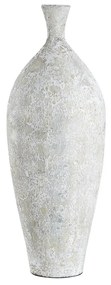 Váza Dafni 30x79cm biela sivá
