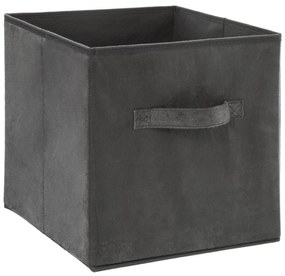 Úložný box Textilie 31x31 cm šedý