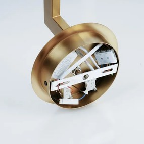 Brilagi - LED Nástenná lampa DAYA 1xE14/40W/230V + LED/3W krémová/zlatá