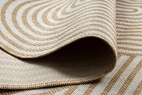 Koberec ORGANIC 2131 geometrický, krémový / naturálny