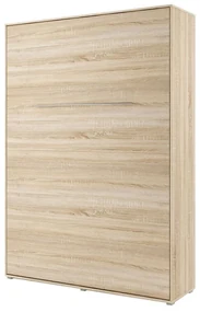Sklápacia posteľ Concord Pro I, Farby: biely / biely lesk, Rozmer postele: 120x200