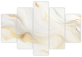 Obraz - Abstrakcia s dekorom (150x105 cm)