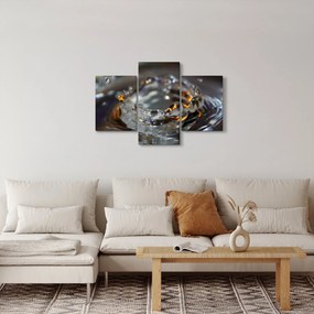 Obraz náramku z kvapiek vody (90x60 cm)