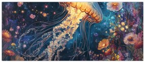 Obraz - Magická medúza (120x50 cm)