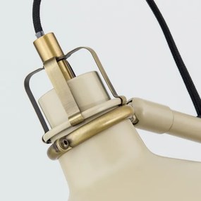 Orion Stl 12-1192/1 - Stojacia lampa SCHILLER 1xE27/40W/230V krémová/bronz