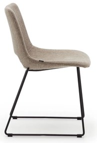 Svetlohnedé jedálenské stoličky v súprave 1 ks Zahara – Kave Home