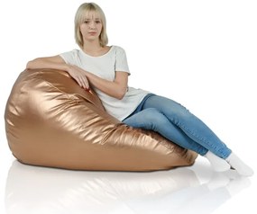 Sedací vak SAKO - medený ekokoža