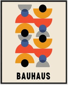 Nástenná dekorácia v ráme Bauhaus