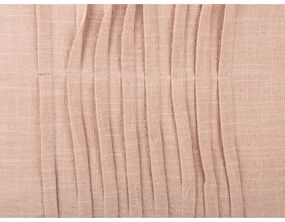 Ružový bavlnený vankúš PT LIVING Wave, 45 x 45 cm