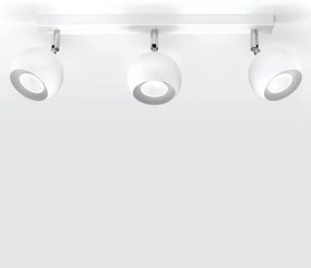 Sollux SL.0439 - Stropné bodové svietidlo OCULARE 3xGU10/10W/230V