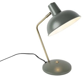 Inteligentná stolná lampa zelená s bronzovou farbou vrátane WiFi P45 - Milou