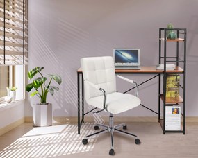 Dekorstudio Otočná stolička QUATRO - biela II.akosť