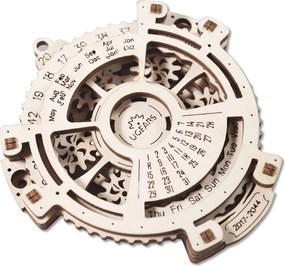 Ugears 3D mechanické puzzle Kalendár 32 ks