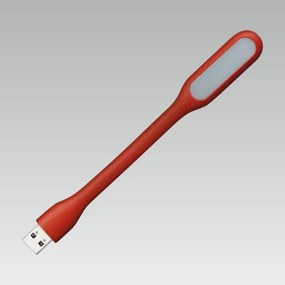 PREZENT 1627 Stolné svietidlo USB-LIGHT LED, 1.2W, IP20, červená