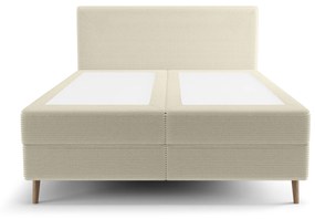 Jednolôžková posteľ 120 cm Napoli Comfort (krémová) (s roštom, s úl. priestorom). Vlastná spoľahlivá doprava až k Vám domov. 1082519