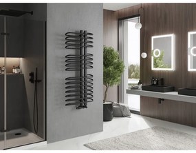 Mexen Ops vykurovacie teleso 1300 x 550 mm, 694 W, čierna, W122-1300-550-00-70