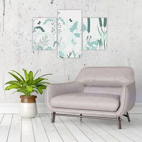 Obraz - Lúka vektor (90x60 cm)