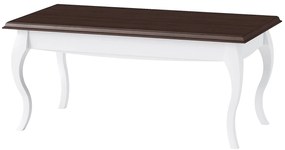 Konferenčný stolík Massimo 41 110 cm biely/mocca