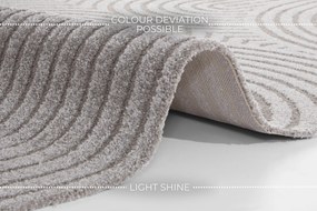 ELLE Decoration, Kusový koberec New York 105085 Grey, 120x170, šedá, obývacia izba