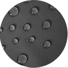 Vodeodolný podsedák do záhradného kresla ACAPULCO 91x72 cm - grafitový