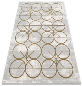 Dywany Łuszczów AKCIA: 160x220 cm Kusový koberec Emerald 1010 cream and gold - 160x220 cm