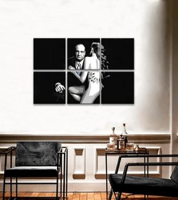 Najväčší mafiáni na plátne Sopranos - Tony Soprano s nahou ženou | rôzne rozmery