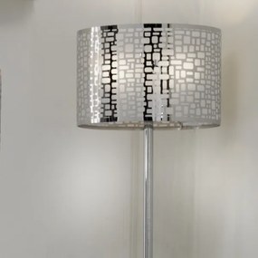 ONLI - Stojacia lampa BRUCE 1xE27/15W/230V matný chróm