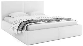 Posteľ HILTON WHITE s úložným priestorom 160x200 cm,