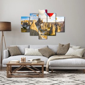 Obraz - Teplovzdušné balóny (150x105 cm)