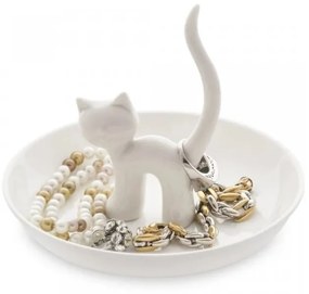 Porcelánový tanierik na šperky Cat – Balvi