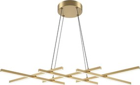 Maytoni MOD244PL-L50BSK - Závesný LED luster HALO LED/40W/230V zlatý