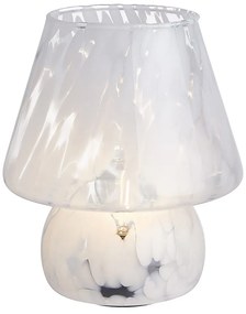 MISS MARBLE LED Lampa 21 cm - biela