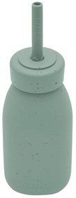 Fľaša so slamkou Platinum Silicone Sage