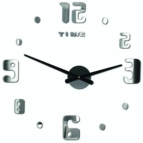 Stylesa - Plastové nástenné hodiny 12S009 i čierne