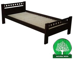 Posteľ Milena 120x200 borovica farbená