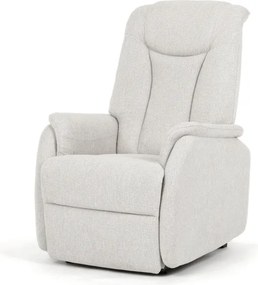 Polohovacie kreslo béžové, elektrické TV-L8963 CRM2