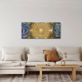 Obraz stropu Sienského kostola (120x50 cm)