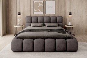 ČALÚNENÁ POSTEĽ ASHLEY 180x200 APHRODITE 22 GRAPHITE